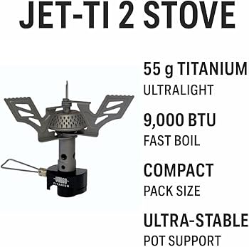 USA Vargo Titanium ガスストーブ USA Vargo Titaniumガスストーブ